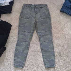 Camo jeans